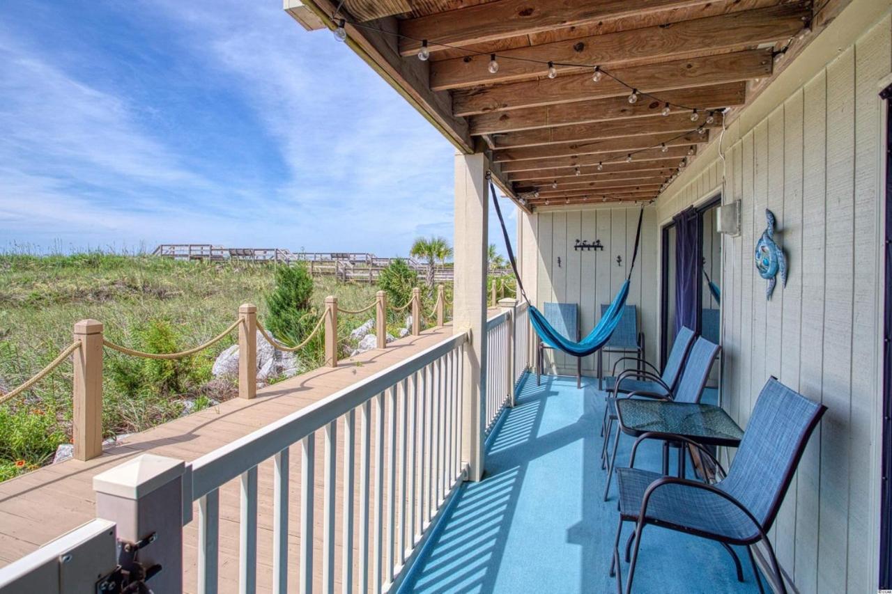 Beautiful Beachfront-Oceanfront First Floor 2Br 2Ba Condo In Cherry Grove, North Myrtle Beach! Renovated With A Fully Equipped Kitchen, 3 Separate Beds, Pool, Private Patio & Steps To The Sand! Exteriér fotografie