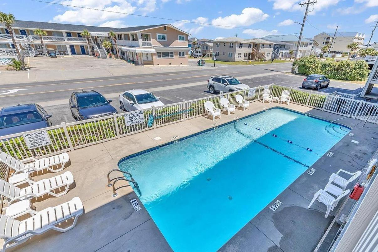 Beautiful Beachfront-Oceanfront First Floor 2Br 2Ba Condo In Cherry Grove, North Myrtle Beach! Renovated With A Fully Equipped Kitchen, 3 Separate Beds, Pool, Private Patio & Steps To The Sand! Exteriér fotografie