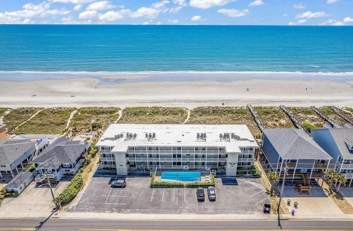 Beautiful Beachfront-Oceanfront First Floor 2Br 2Ba Condo In Cherry Grove, North Myrtle Beach! Renovated With A Fully Equipped Kitchen, 3 Separate Beds, Pool, Private Patio & Steps To The Sand! Exteriér fotografie